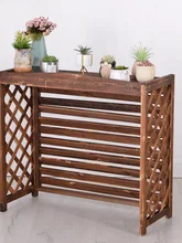 

Air conditioner outside machine rack flower stand decoration balcony outdoor outdoor host shelter air conditioner outer