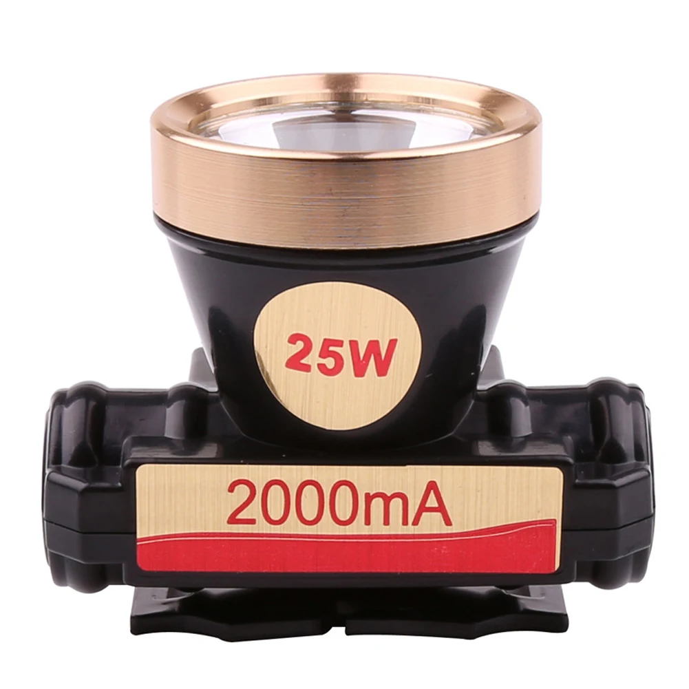 Decorative Flashlight USB Rechargeable Practical Adjustable Portable Hiking Waterproof Protective Charger Headlight Led Night