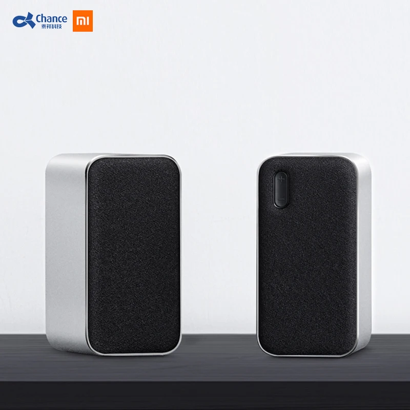 Xiaomi Bluetooth компьютер динамик поддержка голосового вызова 12 Вт 2,4 ГГц двойной бас бассейна стерео Aux DSP с микрофоном светодиодный