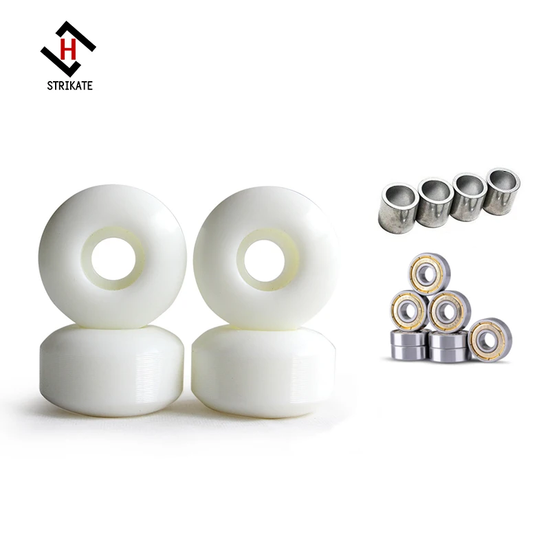 Skateboard Longboard Wheels 52mm 92A Road Skate Pro Action Motion Wheels 4pcs with 8pcs ABEC 11 silver seal Bearing 4pcs spacers skateboard accessories,skateboard wheel