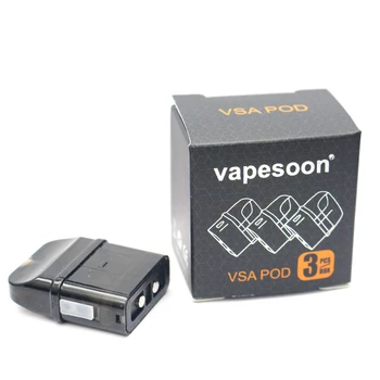 

3PCS 1.2ohm Replacement Pod For Vapesoon VSA Vape Kit Heating Cartridge Pod