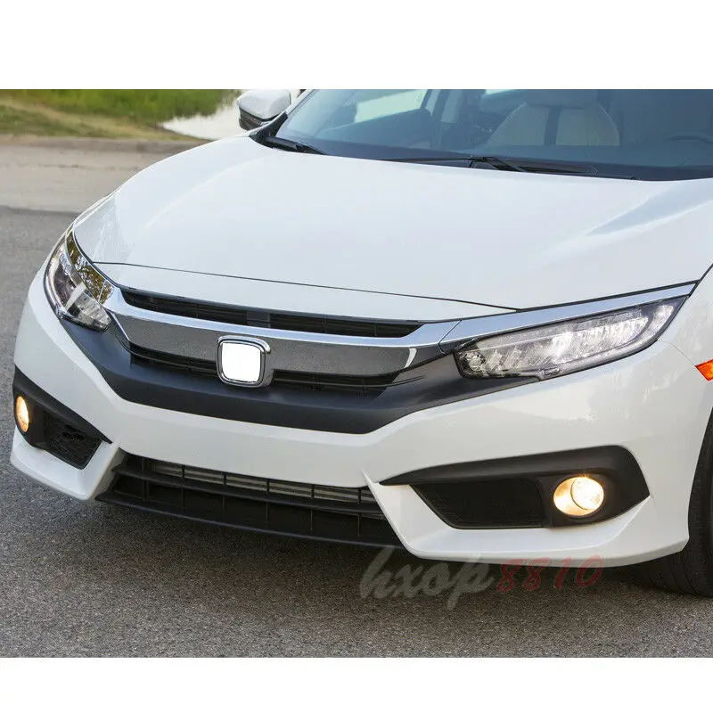Модификация автомобиля автомобильные аксессуары для Honda Civic 10TH седан передний верхний бампер решетка радиатора гриль
