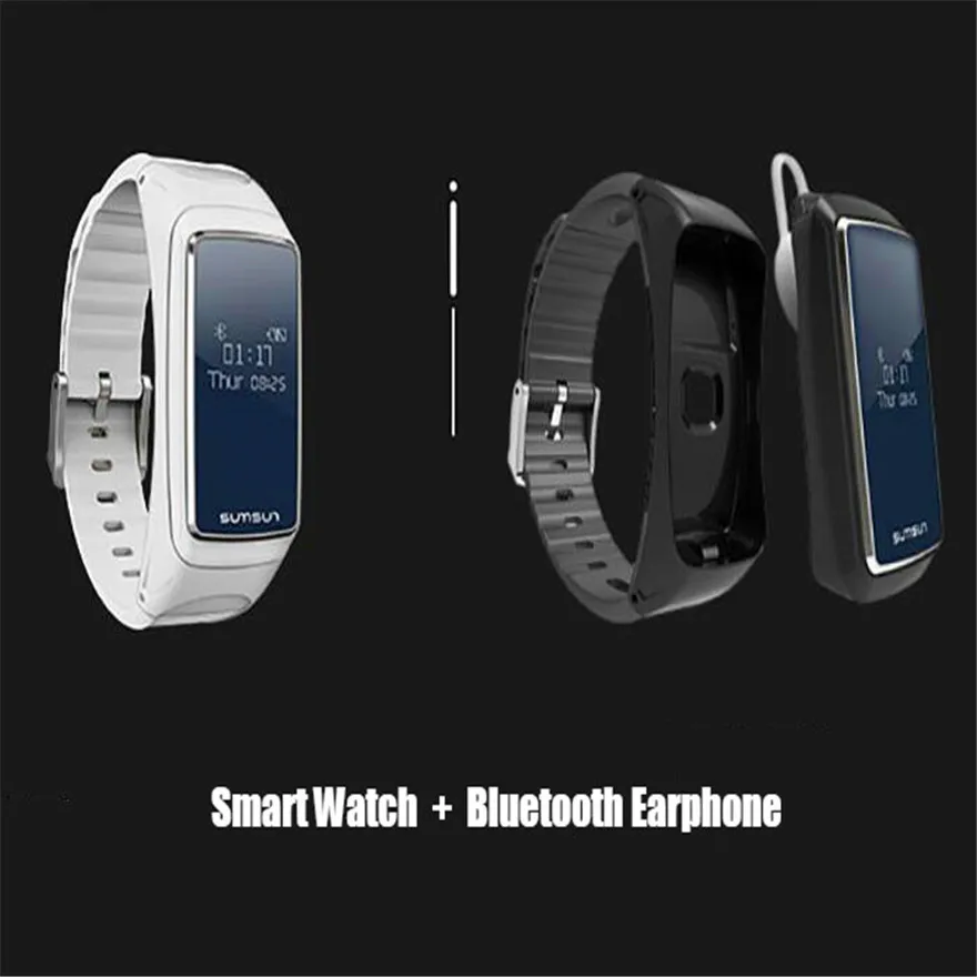 Smart Watch Smart Band Bluetooth Earphone Headset Earbuds Wireless Earphones Ear Buds Bluetooth Headset Handsfree Ear Phones