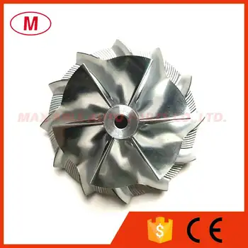 

TD03 42.20/55.00mm 6+6 blades High Performance Turbo Billet compressor wheel/Aluminum 2618/Milling wheel for Turbocharger CHRA