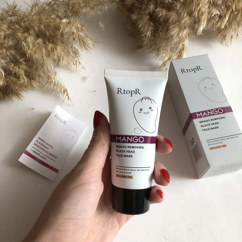 Маска для лица с Черной головкой удаления манго маска лечения акне полоска