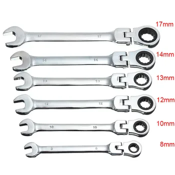 

Socket Wrench Set Drive Ratchet Wrench Spanner for Bicycle Motorcycle Car Repairing Tool Set Common Sockets