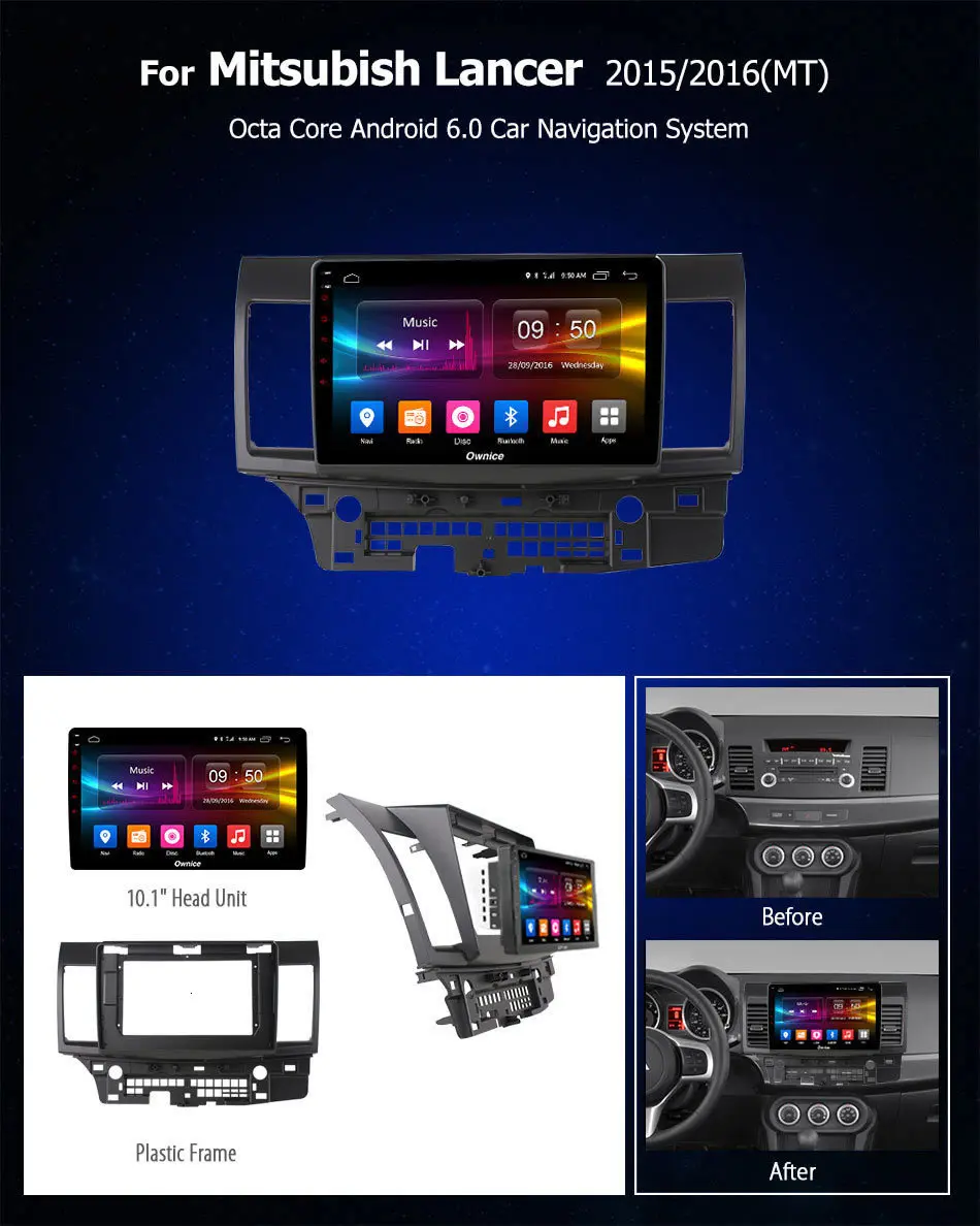 Sale Ownice K1 K2 K3 10.1" Android 9.0 Octa core Car DVD for MITSUBISHI LANCER   32G ROM 2G RAM support 4G LTE DAB+ DVR OBD 1 Sale Ownice K1 K2 K3 10.1" Android 9.0 Octa core Car DVD for MITSUBISHI LANCER   32G ROM 2G RAM support 4G LTE DAB+ DVR OBD 1
