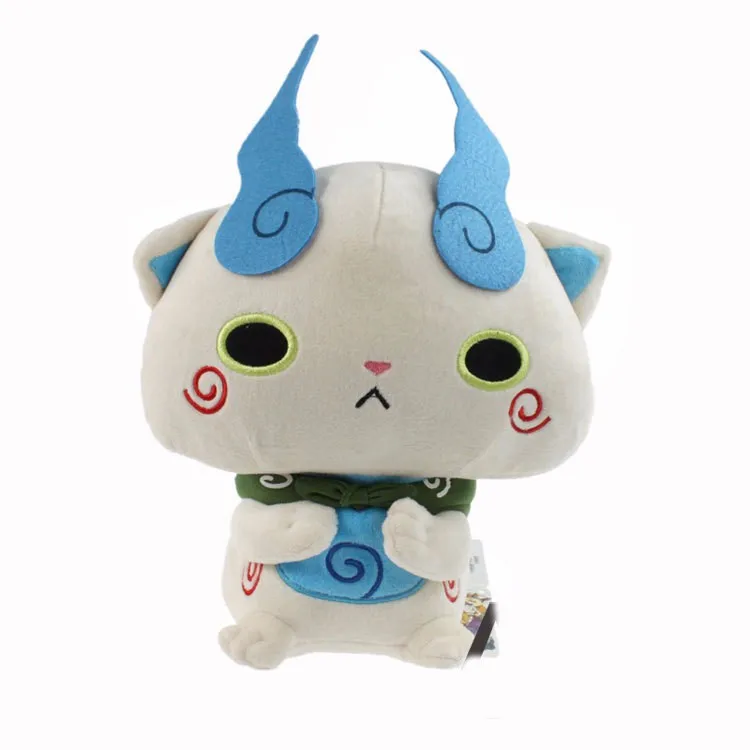 3 шт./лот 1" Кот джибаньян комасан шепот плюшевые игрушки Yokai часы мягкая игрушка кукла