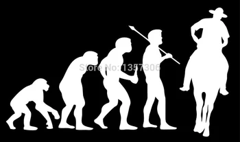 

Hot Sale Country Western Cowboy Horse Rider Saddle window Window Sticker Vinyl Decal