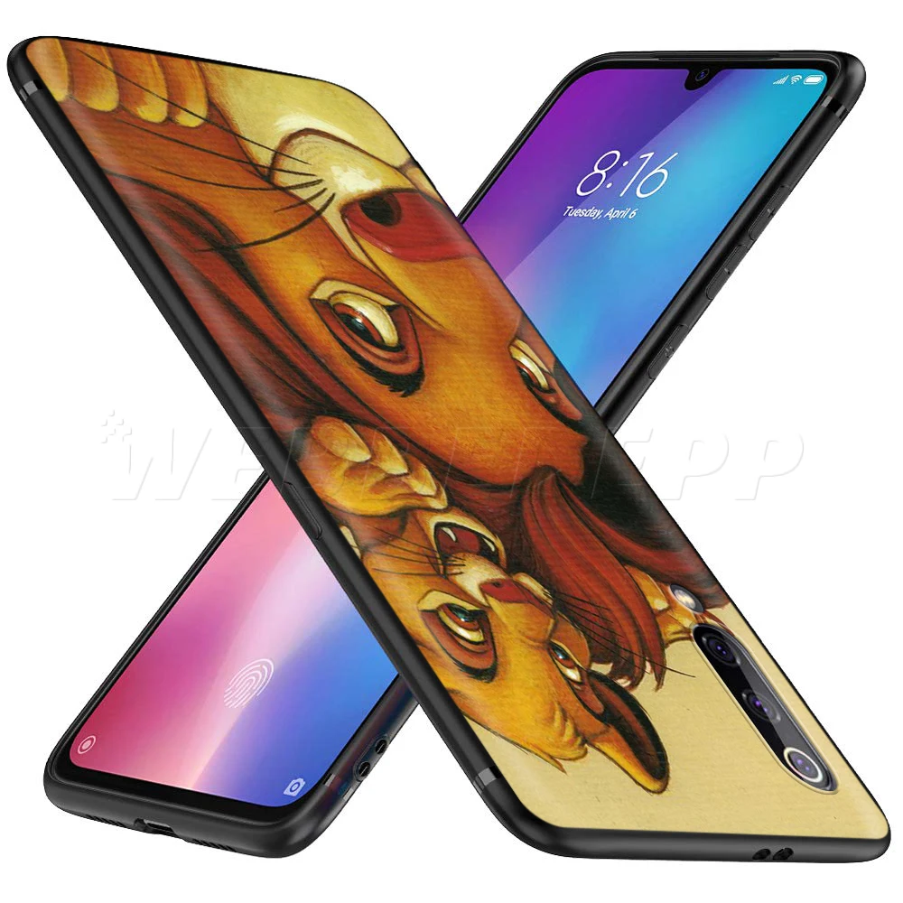 Чехол Король Лев для Xiaomi Redmi 4A 4X5 5A 6 6A 7 7A S2 Note Go K20 Pro Plus Prime 8T