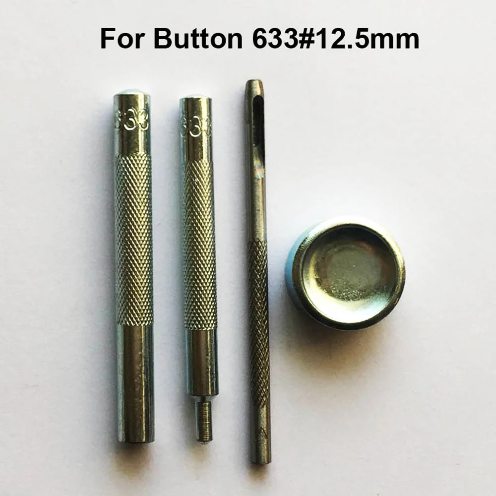 50-teiliges Set mit Druckknöpfen aus Leder, 10 mm, 12 mm, 15 mm, Metallknopf-Druckknöpfe, Druckknöpfe, 4 Installationswerkzeuge, Leder-Druckknöpfe für Kleidung – Detail 6