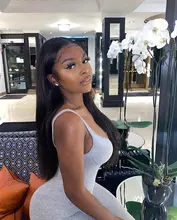 Magic Wave-extensiones de pelo ondulado brasileño liso, 30, 32, 34, 40 pulgadas, con extensiones de cabello humano Frontal, Extensi de pelo Remy con cierre