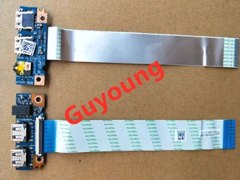 

For Dell 5555 5558 5758 USB AUDIO BOARD With Cable CN-010R81 010R81 10R81 LS-B843P LS-D071P