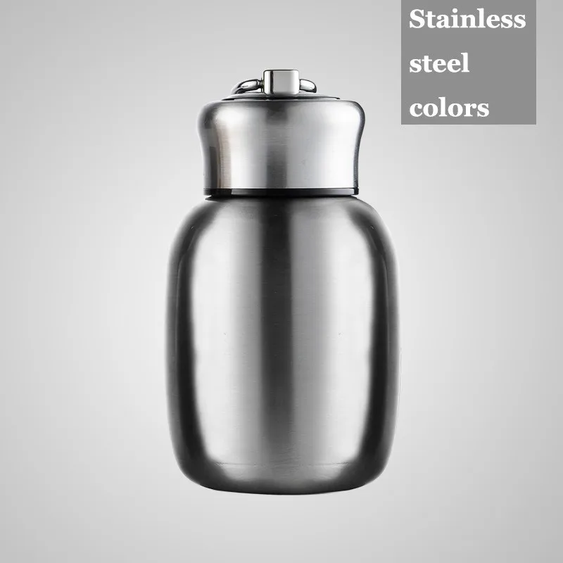 HOT SALE 200ML Mini Cute Coffee Vacuum Flasks Thermos Stainless Steel Travel Drink Water Bottle  Thermoses Cups and Mugs6