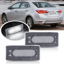 toyota corolla number plate lights