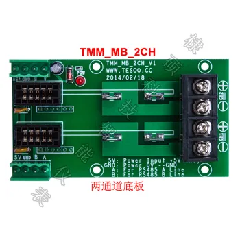

TMD Series Measurement Module Base Plate, Dual Channel, 5 Channels, No Module, RS485 Simplified Wiring
