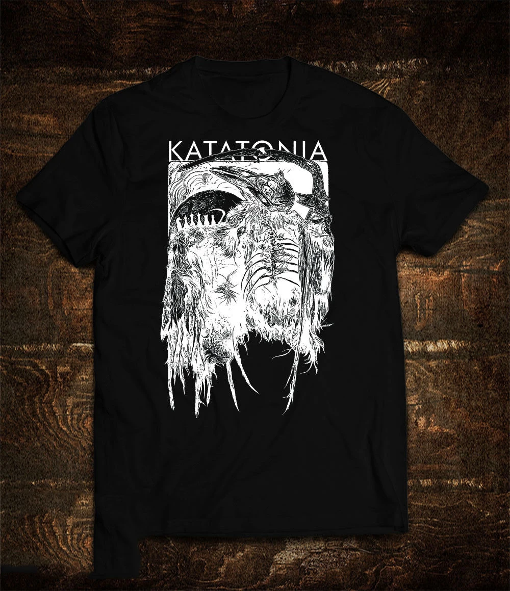 Футболка Katatonia Doom Death Metal Depressive Rock Band. Свободного размера плюс? | Мужская одежда