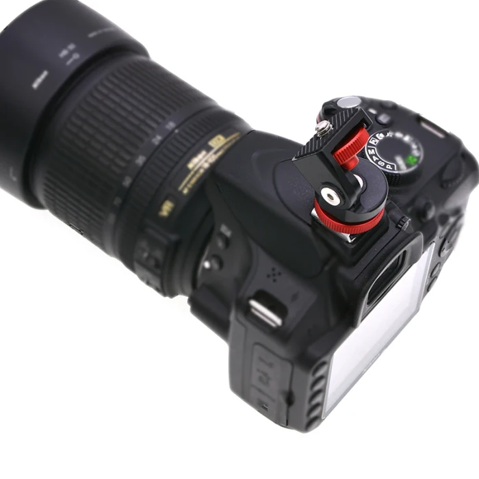Мини типа «Горячий башмак» регулируемый держатель кронштейн с 1/4in винт для видео Камера монитор заполните светильник VH99