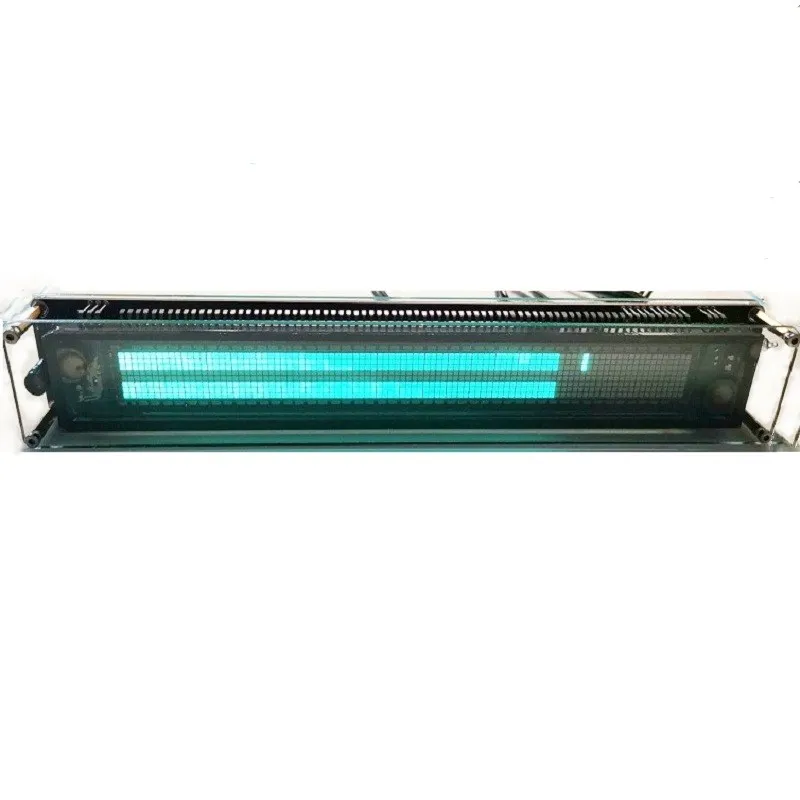 LINK1 9608-J VFD Clock Music Audio VU meter Audio spectrum indicator Audio spectrum CNC One-piece molding aluminum shellt Adjustable Light Speed with AGC