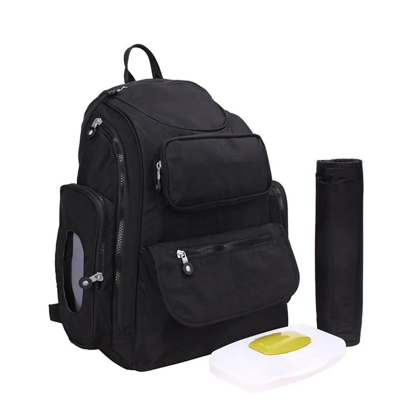  Multifunctional large-capacity mummy bag backpack messenger mom bag mother and baby backpack fashio