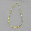 Collier ras du cou Simple en perles de rocaille pour femmes, Collier de bohème coloré fait à la main, cadeau de bijoux