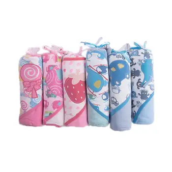 

1 set of 3 baby bath towels. Cotton warm quilt, two models for men and women