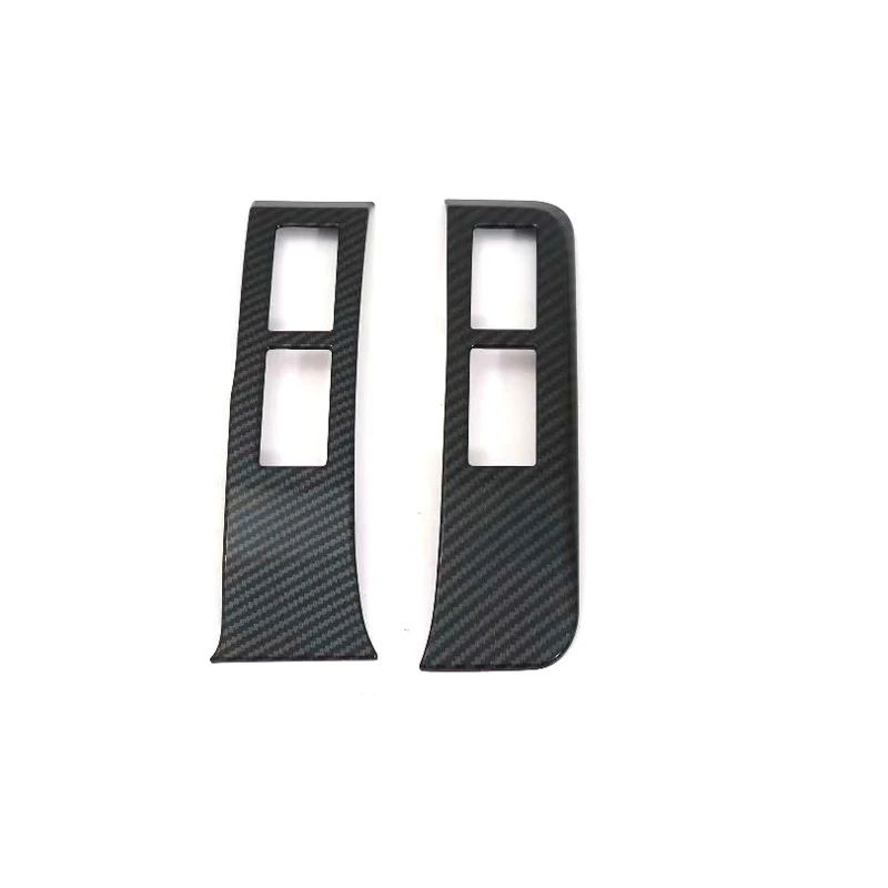 

LHD!! For Toyota HiAce GL Grandia Tourer H300 2019 Carbon Style Dashboard Panel Side Buttons Frame Cover Trim Car Styling