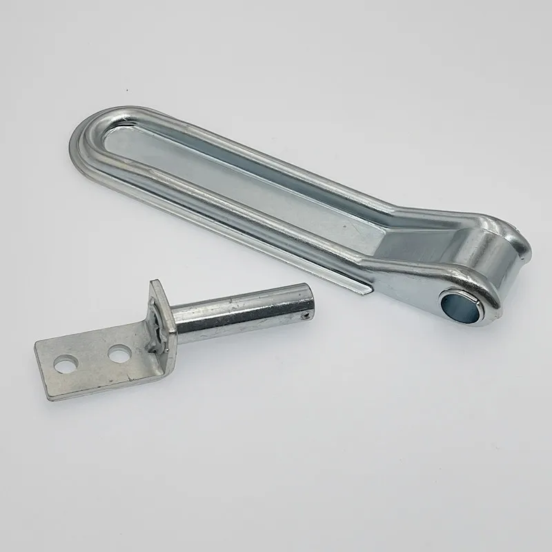 CVP Trailer Hinge with Pin Set Tailgate hinges with Handle Zinc Plated 220mm Long RV Parts Camper Accessories Caravan Components