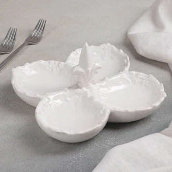 

Countertop "Vintage", 4 sections, 24 × 11 cm, white