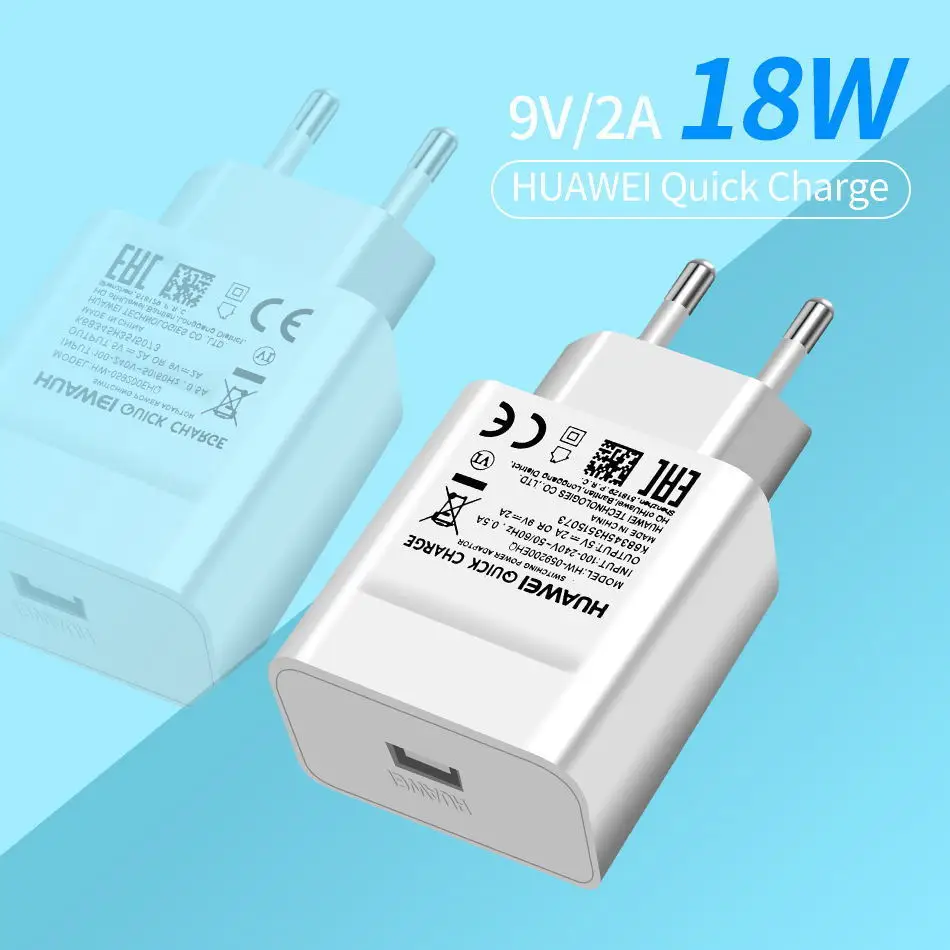 详情1Huawei Genuine Fast Charger 9V 2A QC 2.0 Quick Charge EU Adapter USB C Cable For Mate20lite p9plus honor v9 note8 nove2plus 2 3e