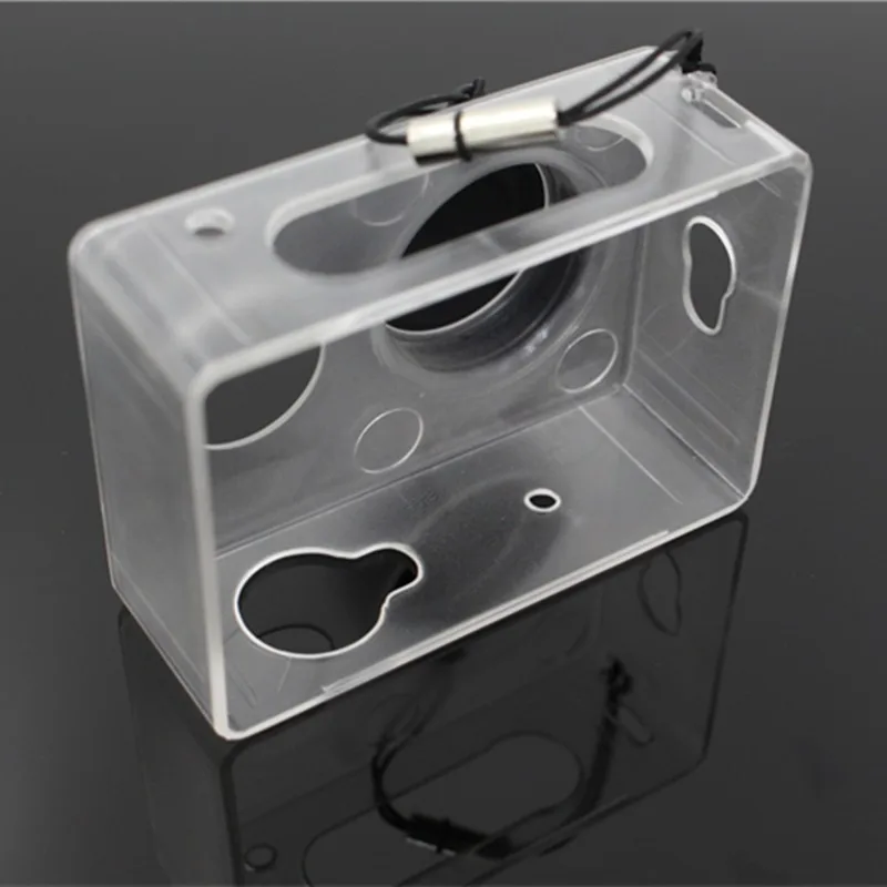 Transparent Protective Cover Camera Ultrathin Case With Lens Cap Cover For Xiaomi Yi Action Camera Accessories (3)