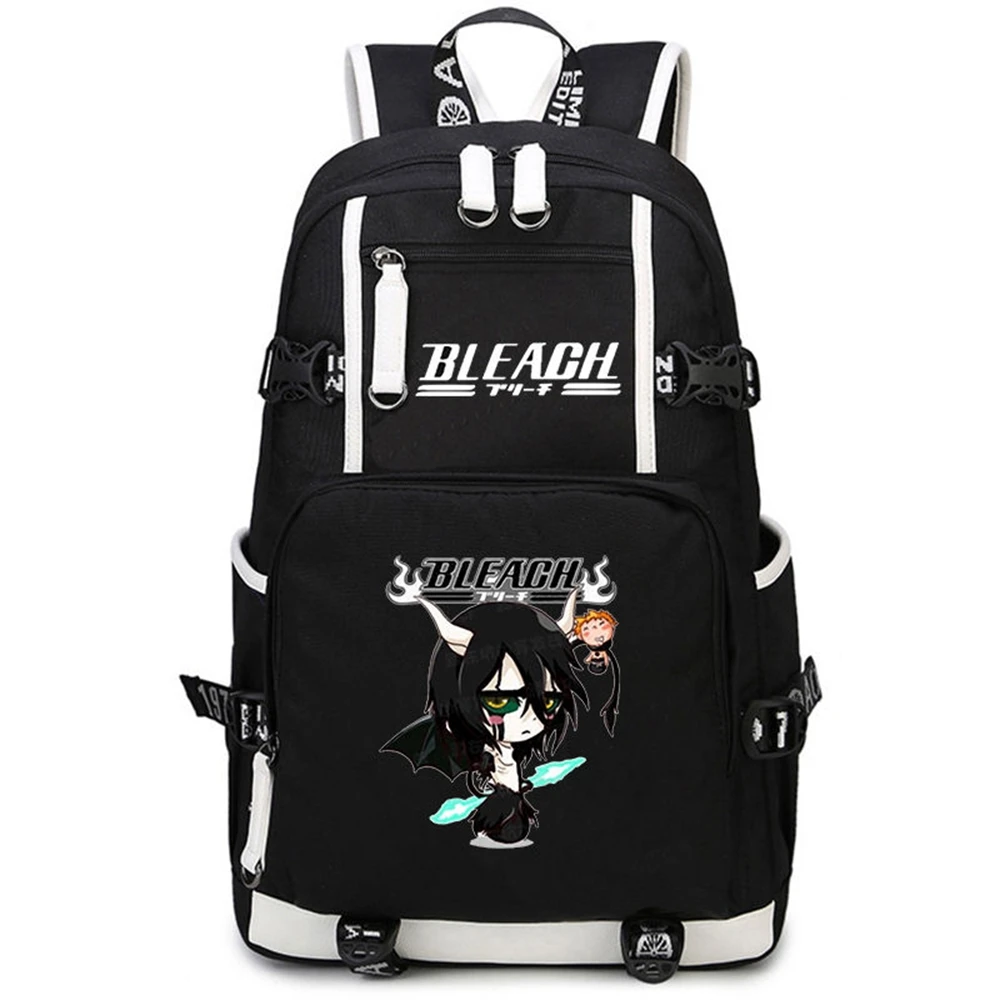

Unisex Anime Cartoon BLEACH Kurosaki ichigo Ishida Uryuu Travel Rucksack Casual Schoolbag Student Backpacks