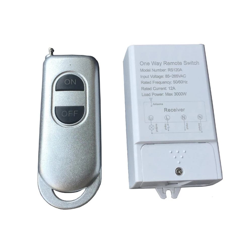

Wireless RF Signal Large Load Multifunction High Power Intelligent No Repetition On Off Home Use Widely Long Range Remote Switch