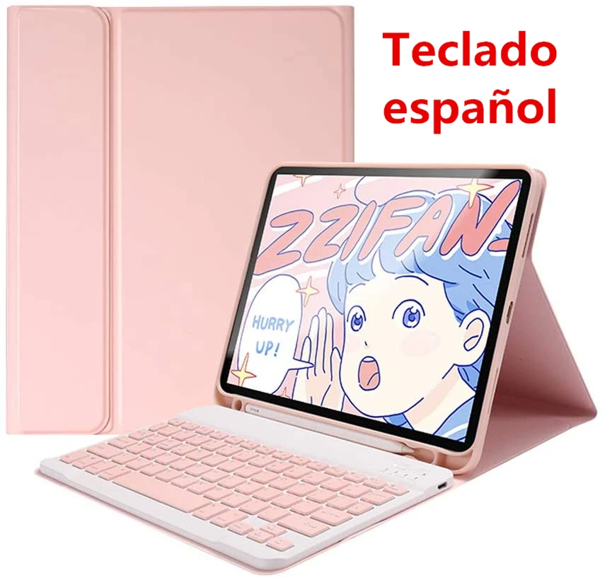 

Keyboard Case For iPad 9.7 2017 2018 10.2 6th 7th Generation Bluetooth Keyboard Case for iPad Air 1 2 3 Pro 9.7 10.5 11 Cover