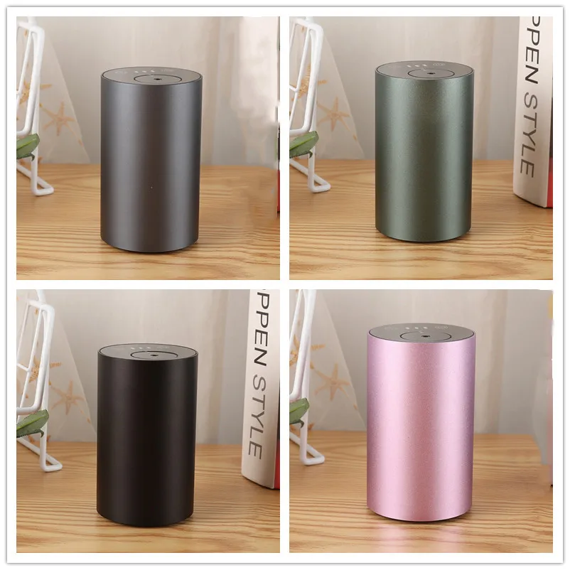 Waterless Essential Oil Diffuser Nebulizing Diffuser Battery & Portable Smart  Car Air Fresheners Cold Mist Aromatherapy Diffuser