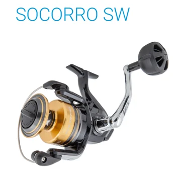 شراءShimano Socorro SW 5000 6000 8000 10000 SW بكرة صيد للمياه المالحة 4 + 1BB نسبة التروس 4.6: 1/4. 9:1