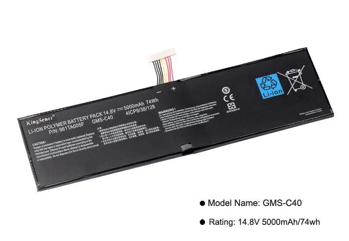KingSener GMS-C40 ноутбук Батарея для Razer blade Pro 17 2013 RZ09-0099 RZ09-00991101 RZ09-00991102 RZ09-0117