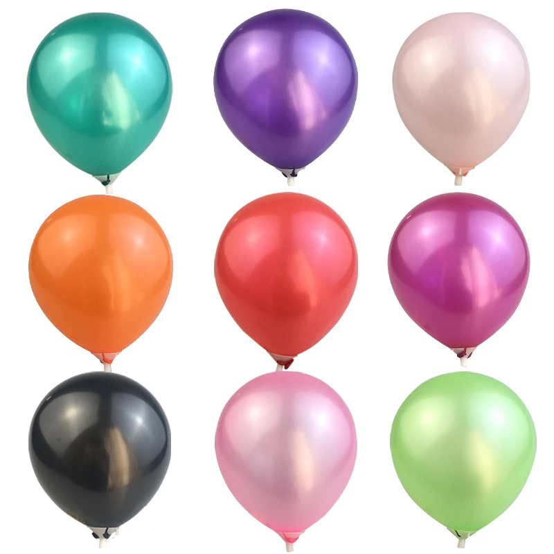 

Latex Helium Balloon Pearl 30pcs/lot 10inch Wedding Birthday Baby Shower Festa Party Decor Supplies Confession Propose Ballons