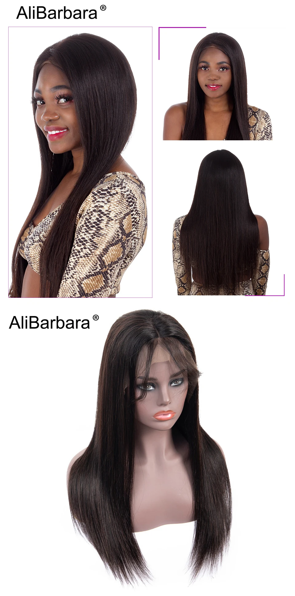13x6 парик фронта шнурка бразильские человеческие волосы прямые натуральные черные передние парики на кружеве предварительно сорванные пухленые волосы женские парики