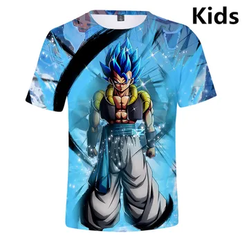

3 To 14 years kids t shirt Dragon Ball Z Broli 3D printed tshirt t-shirt boys girls fashion harajuku t shirts children clothes