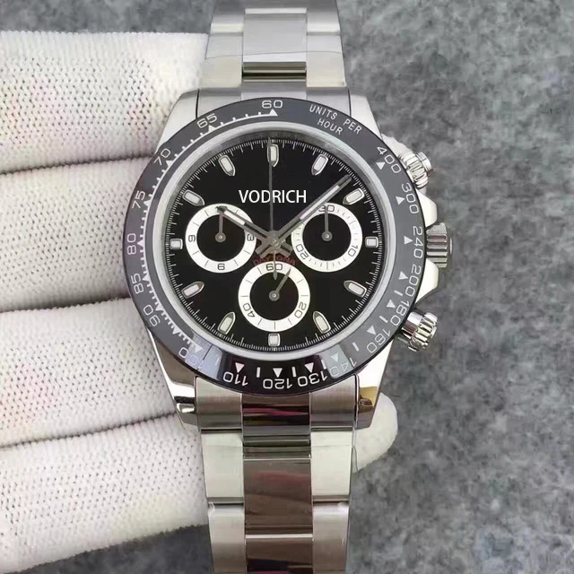 

High Quality Luxury Rolexable Watch dayTONA series Sapphire Cystal Black Rubber Strap AAA Automatic Machine Men watches.