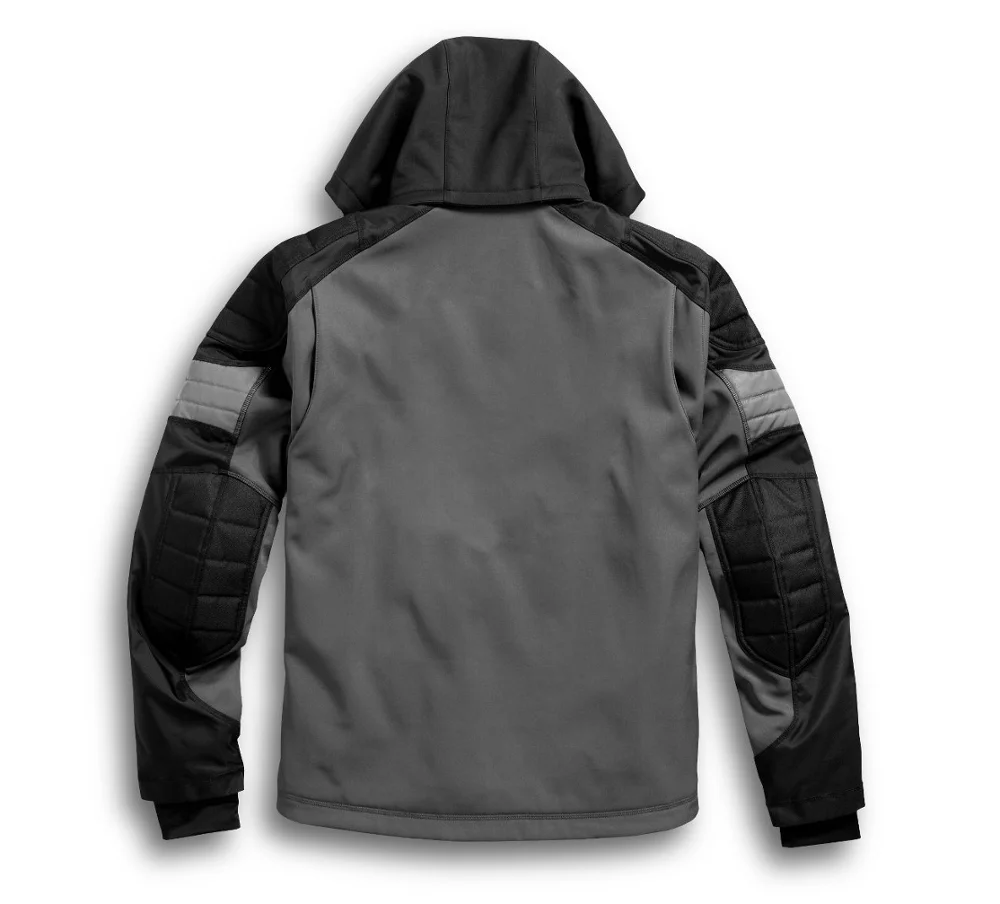 Motorcycle jacket Rider hooded jacket Fluorescent pattern reflective function 98110