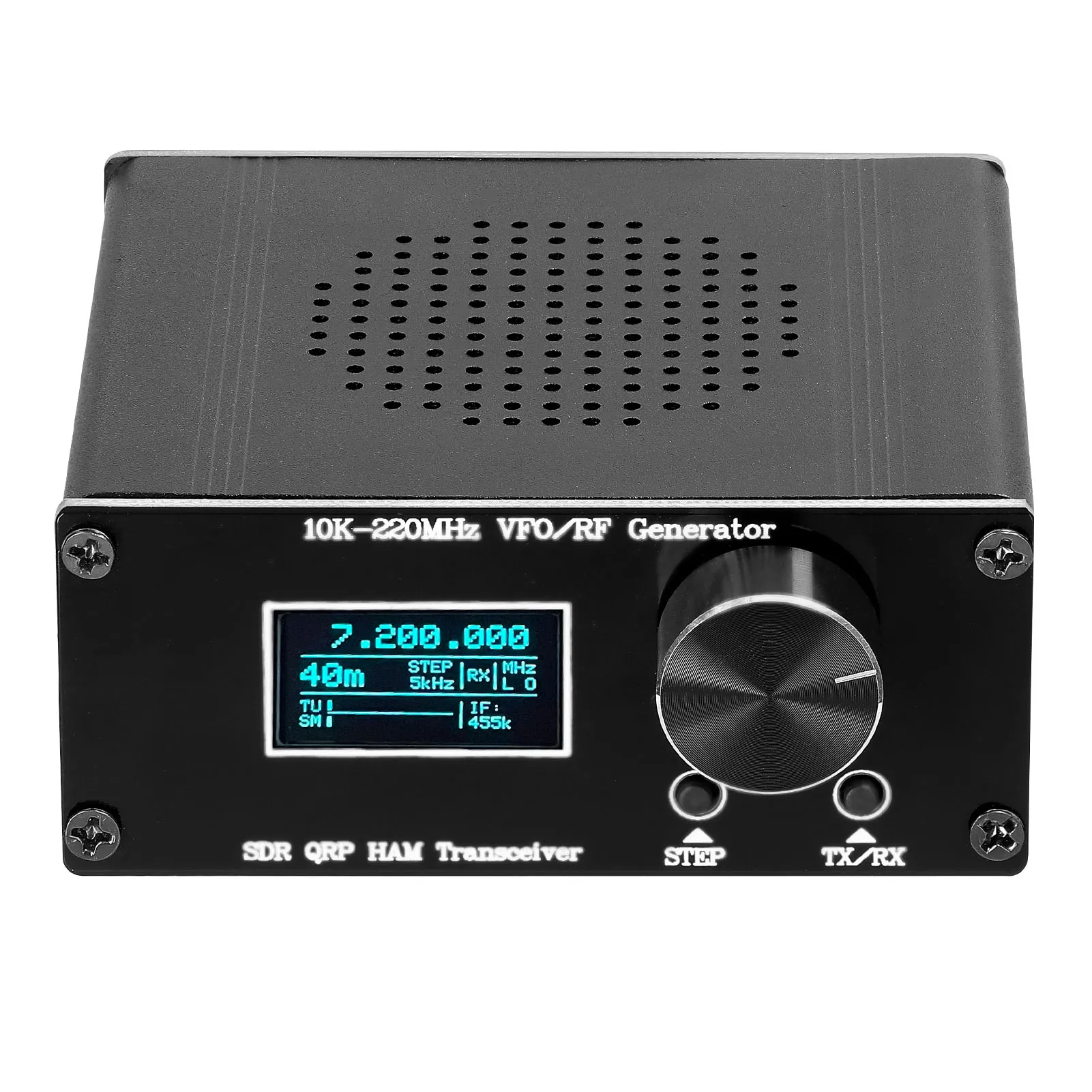 20K-220MHz 슈퍼헤테로다인 수신기 SDR HAM QRP 트랜시버 RF 발생기 VFO 라디오 디버거