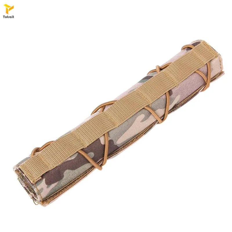 CP Totrait Suppressor чехол Mirage Heat крышка глушителя шестерни Quick Release Тактический щит рукав страйкбол протектор глушителя - Цвет: CP