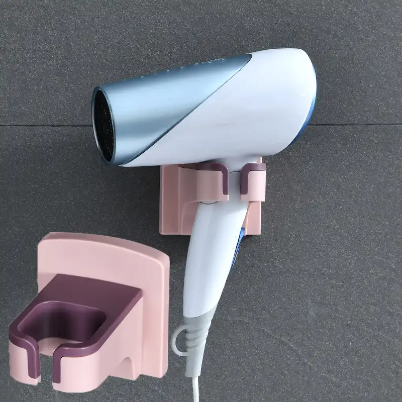 パンチフリーのヘアドライヤー収納ラック棚浴室収納ラック壁ヘアドライヤーヘアドライヤー棚 収納棚 ラック Aliexpress