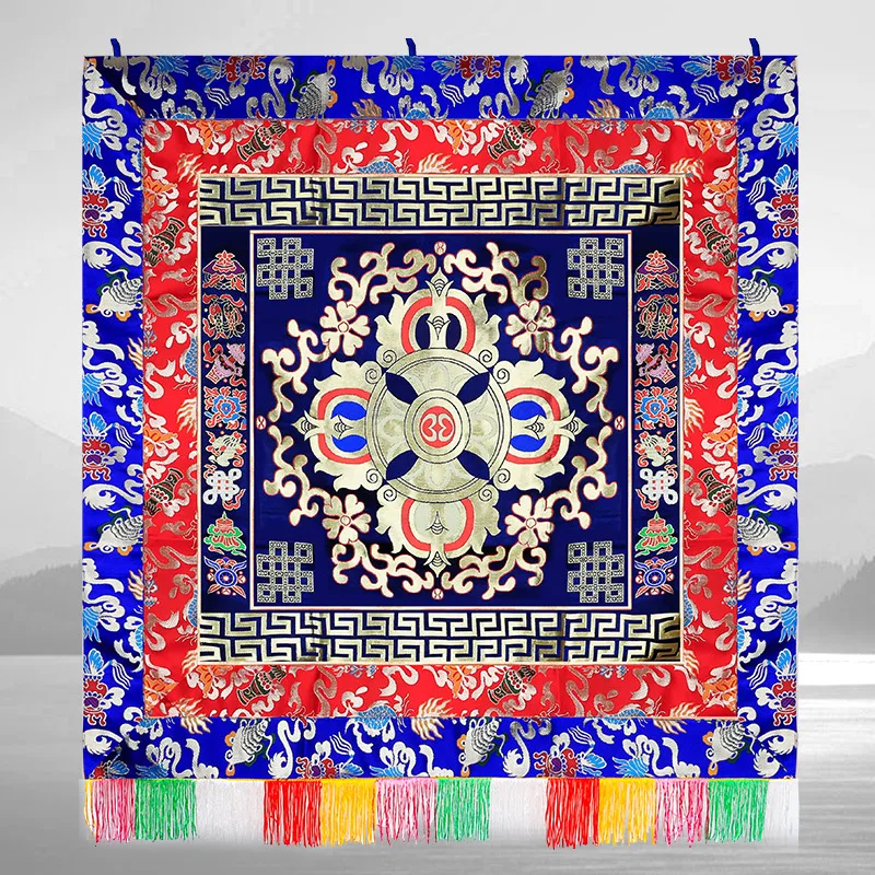 

Tibetan embroidery table for tablecloths, diamonds, table, table skirts, tablecloths, Buddha table, horizontal color, hanging ta