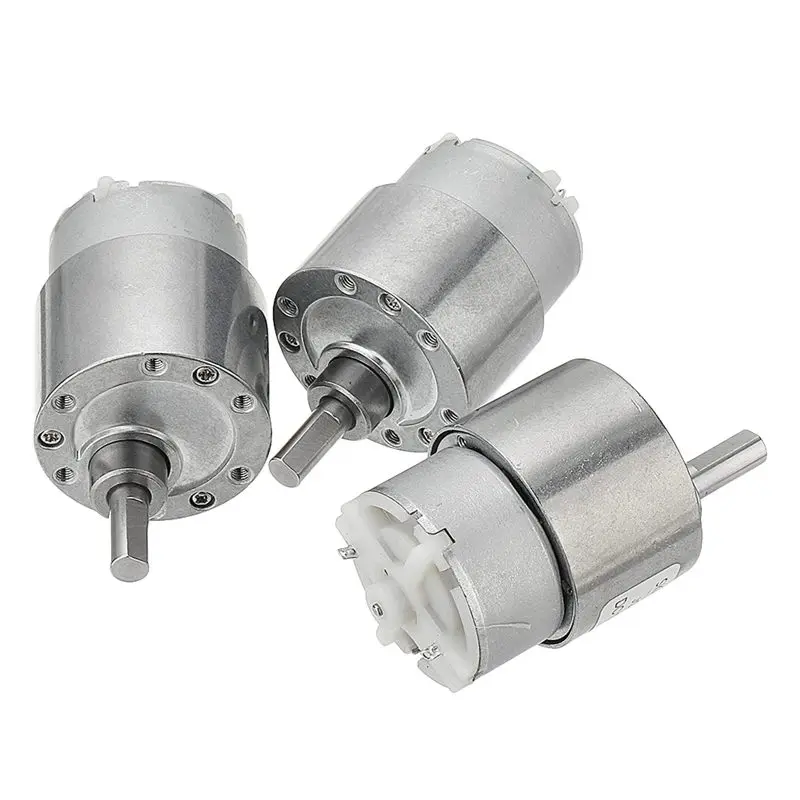 Machifit DC 12V мотор-редуктор 33/100/190 об/мин 37 мм 500 редукция двигателя ed для лодок