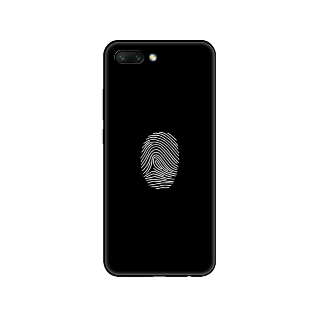 honor 10 case soft silicon tpu back phone cover for huawei honor 10 Case Etui protective printing coque black tpu case