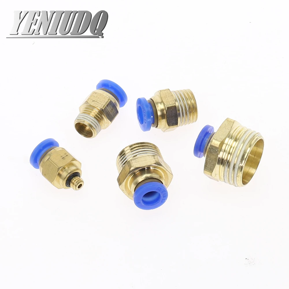 PC &quotпрямой нажимной фитинг пневматический толчок для подключения воздуха 4 12 мм