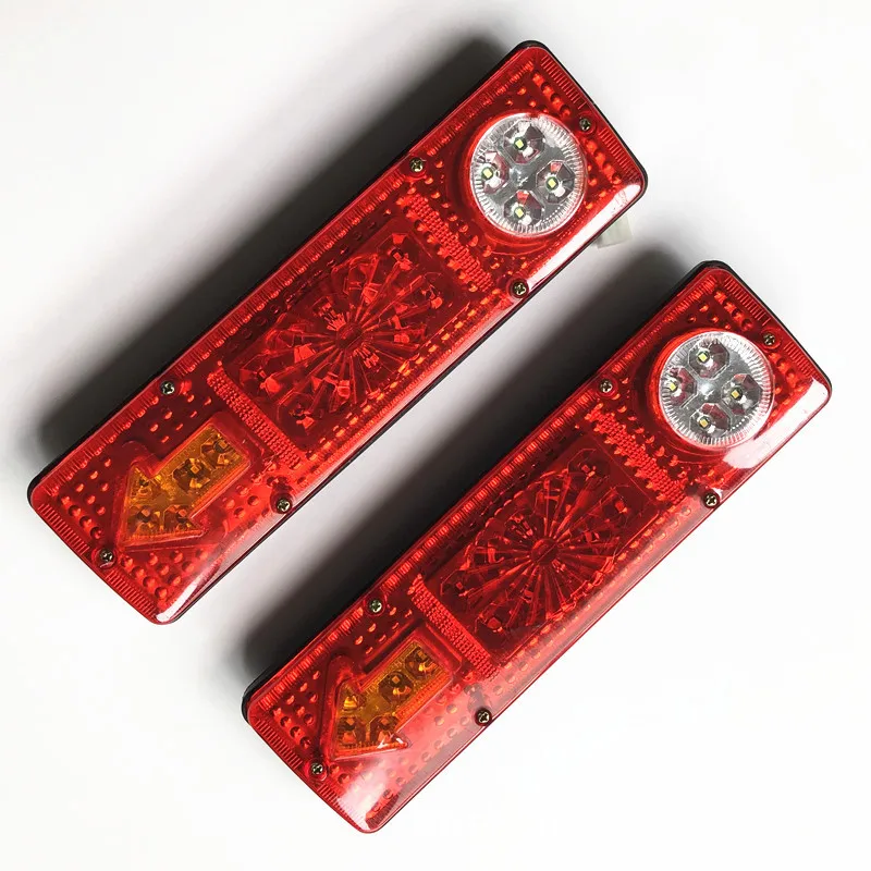 Led Electric Tricycle Tail Light Turn Signal Integrated Light 1Pair 12/48/60/8V Electric Tricycle Accessories